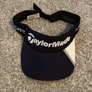 New TaylorMade black golf visor
